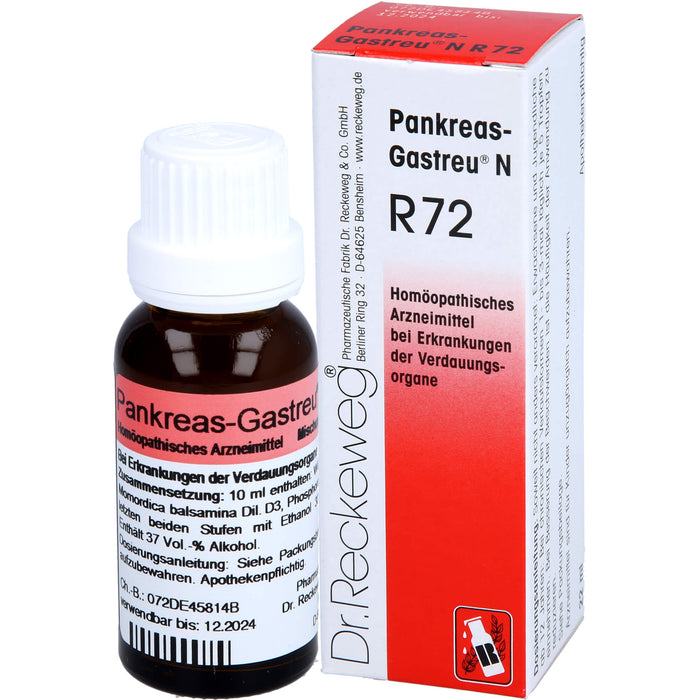 Pankreas-Gastreu N R72 Tropf., 22 ml MIS