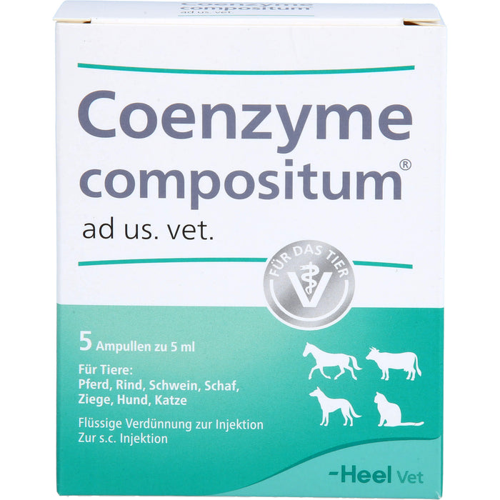Heel Coenzyme compositum ad us. vet. Ampullen, 5 St. Ampullen
