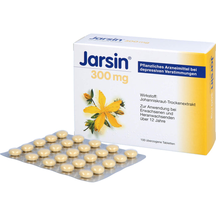 Jarsin 300 mg, überzogene Tabletten, 100 St. Tabletten