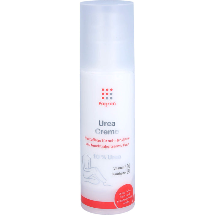 Urea Fagron Creme Hautpflege für sehr trockene Haut, 150 ml Creme