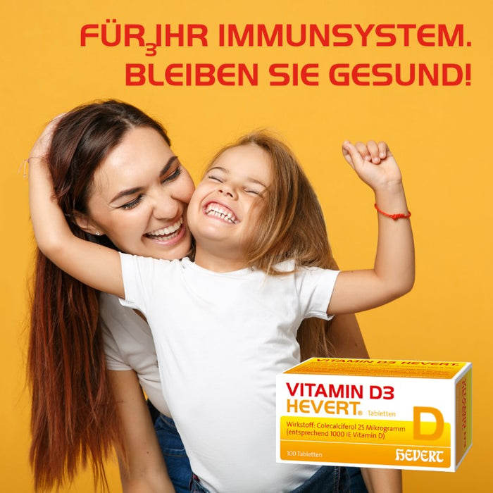 Vitamin D3 Hevert 1000 I.E. Tabletten, 100 St. Tabletten