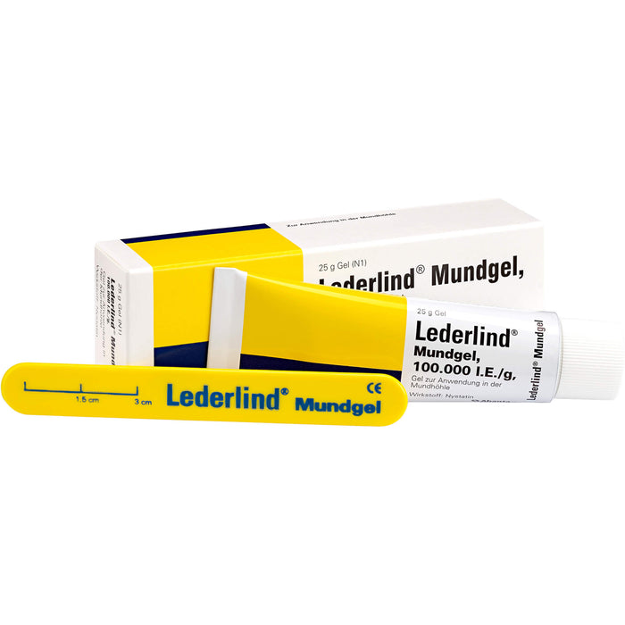 Lederlind Mundgel, 100.000 I. E./g, Gel zur Anwendung in der Mundhöhle, 25 g GEL