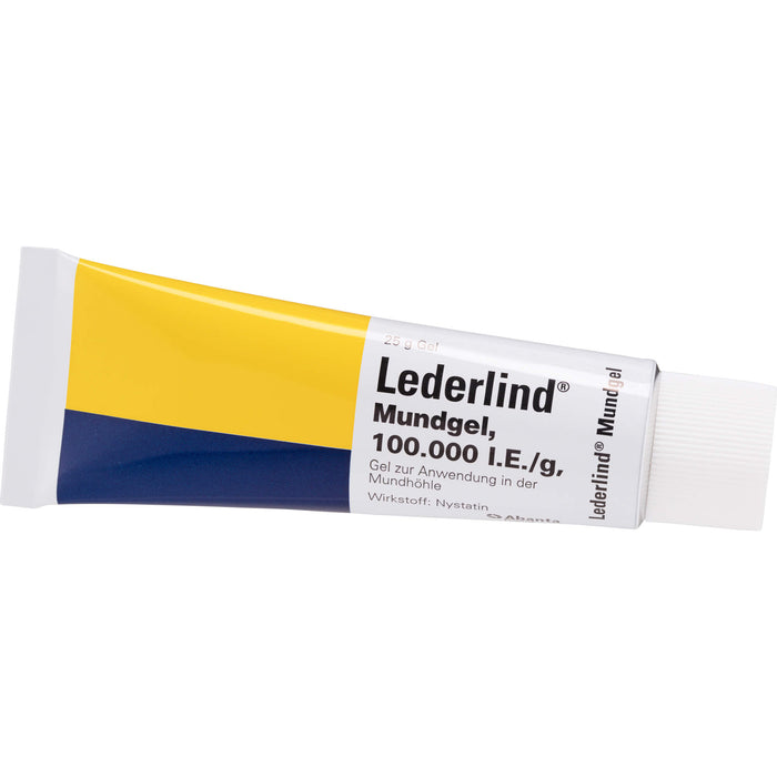 Lederlind Mundgel, 100.000 I. E./g, Gel zur Anwendung in der Mundhöhle, 25 g GEL