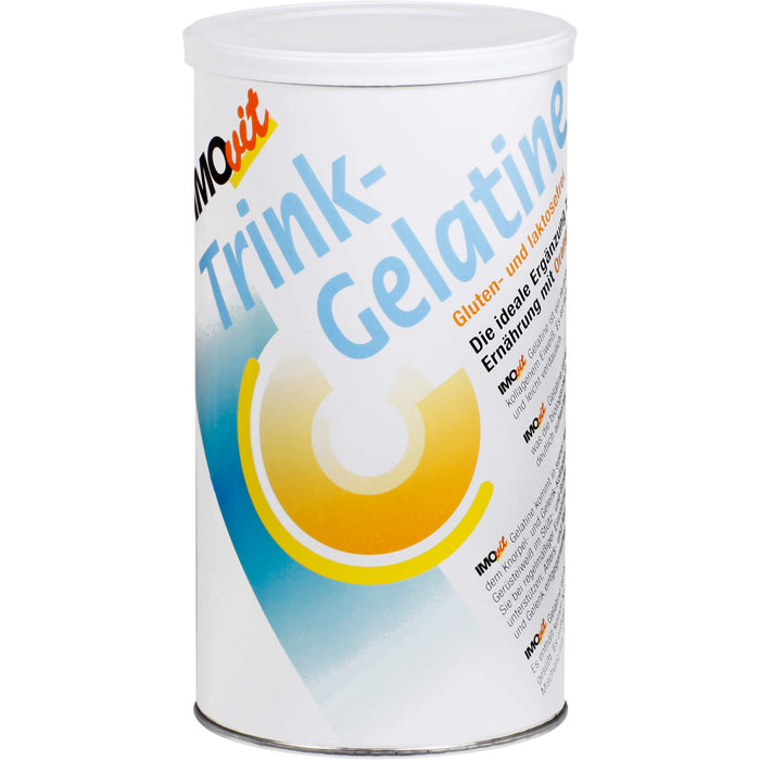 IMOvit Trink-Gelatine Pulver Orange-Zitronengeschmack, 500 g Pulver