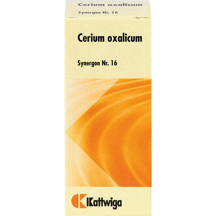 Kattwiga Synergon Nr. 16  Cerium oxalicum Tabletten, 100 St. Tabletten