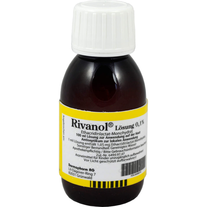 Rivanol Lösung 0,1%, 100 ml Lösung