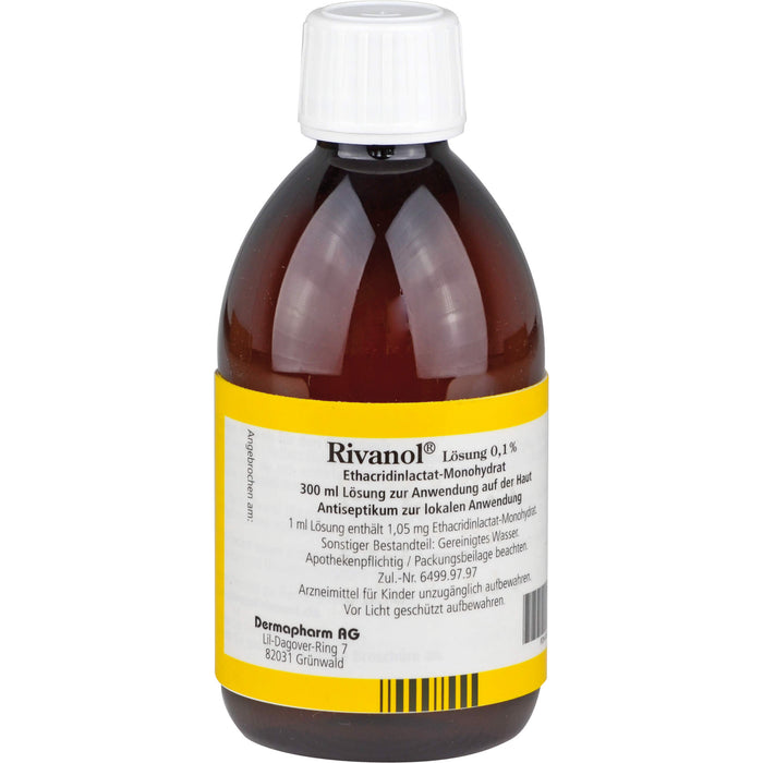 Rivanol Lösung 0,1%, 300 ml Lösung