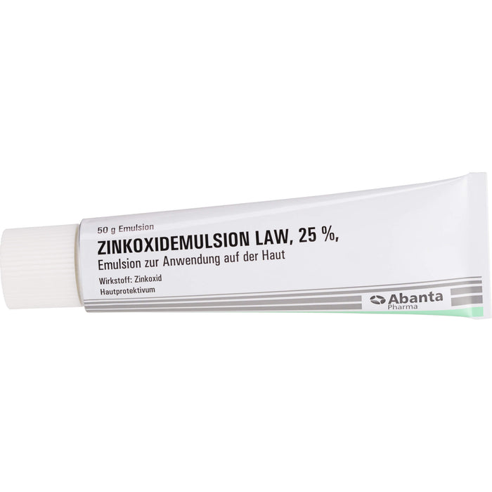 Zinkoxidemulsion LAW 25 % Hautprotektivum, 50 g Lösung