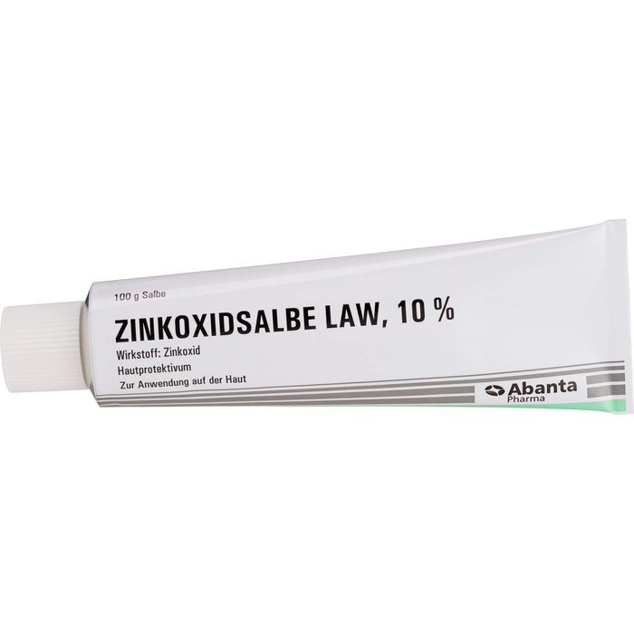 Abanta Pharma Zinkoxidsalbe LAW 10 % Hautprotektivum, 100 g Salbe