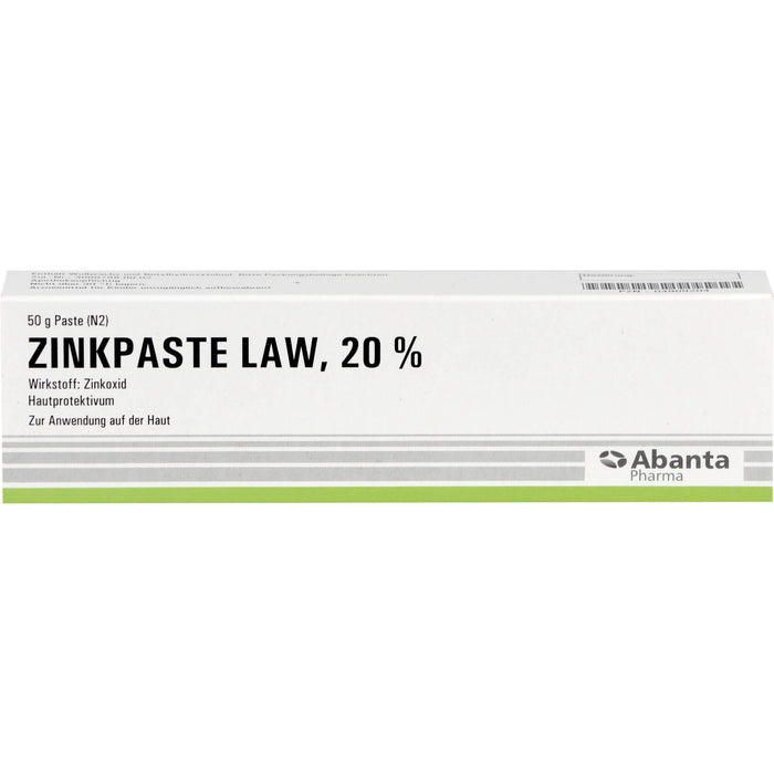 Abanta Pharma Zinkpaste LAW, 20 %, 50 g Creme