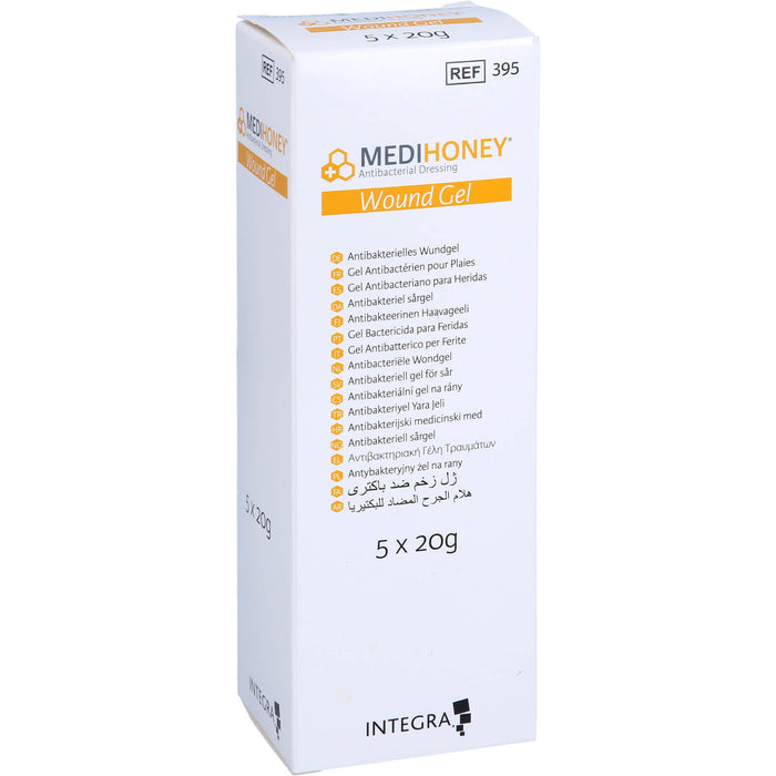 MEDIHONEY antibakterielles Wundgel, 5X20 g GEL