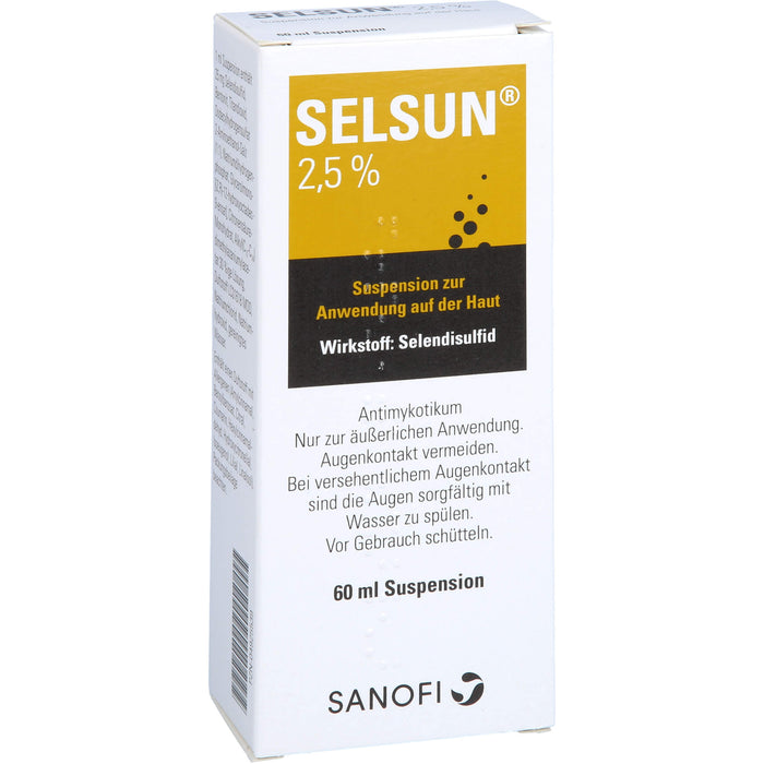 SELSUN 2,5 %, Suspension zur Anwendung auf der Haut, 60 ml Lösung