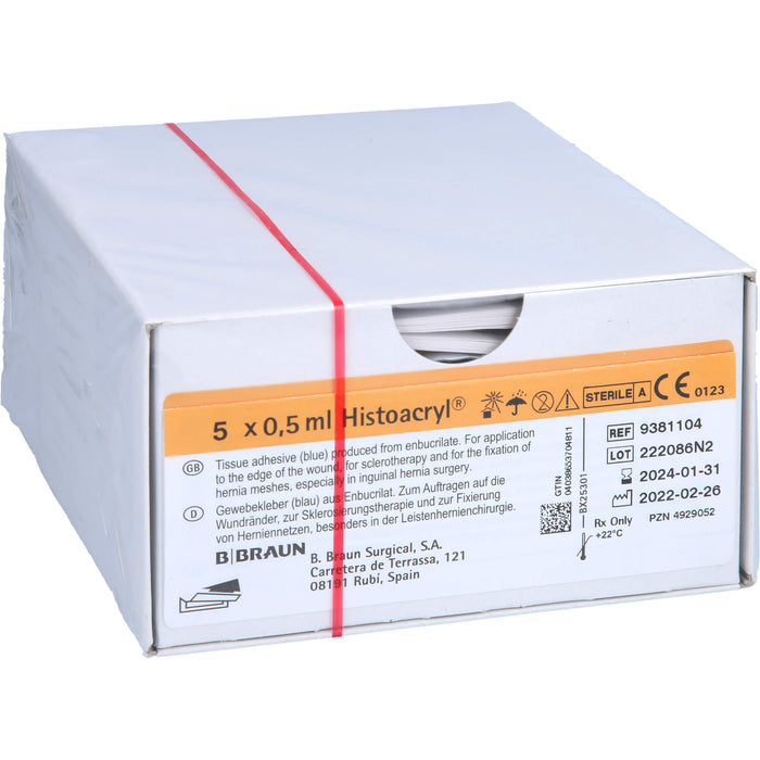 Histoacryl Gewebekleber Amp., 5 St AMP