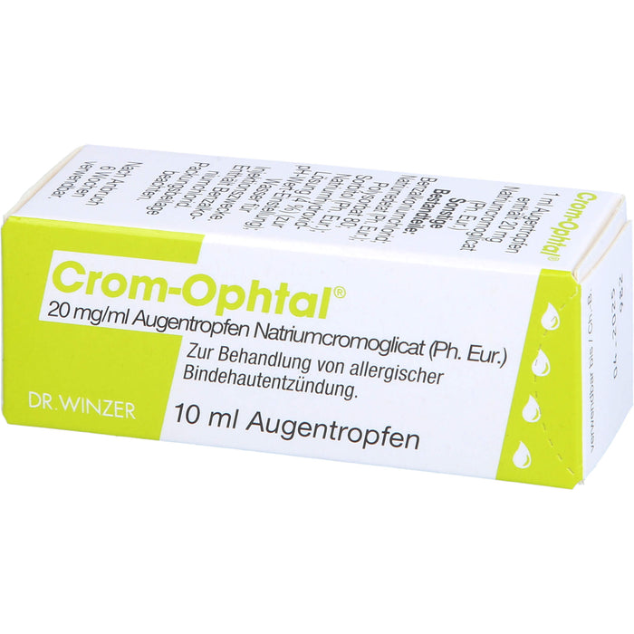 Crom-Ophtal, 20 mg/ml Augentropfen, Lösung, 10 ml Lösung