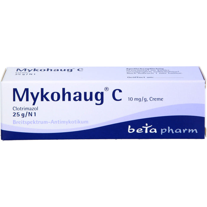 Mykohaug C 10 mg/g, Creme, 25 g Creme