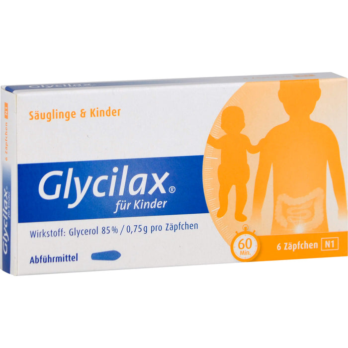 Glycilax für Kinder Abführmittel Zäpfchen, 5 St. Zäpfchen