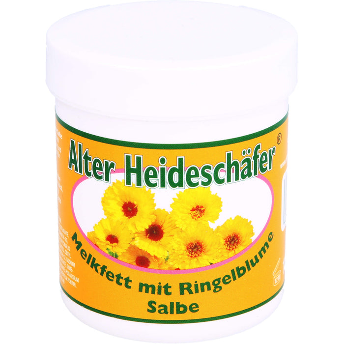 Melkfett Salbe mit Ringelblume Alter Heideschäfer, 100 ml Salbe