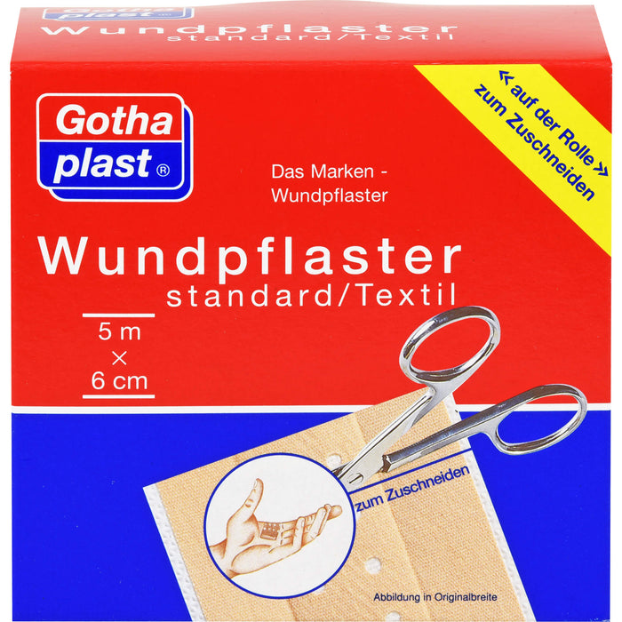 GOTHAPLAST WUNDPFLASTER STANDARD 5MX6CM, 1 St PFL