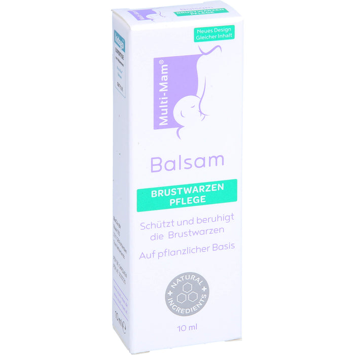 Multi-Mam Balsam zur intensiven Pflege besonders empfindlicher und irritierter Brustwarzen, 10 ml Balsam