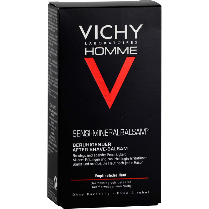 VICHY Homme Sensi-Mineralbalsam Ca After-Shave-Balsam, 75 ml Creme
