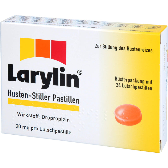 Larylin Husten-Stiller Pastillen, 24 St. Tabletten