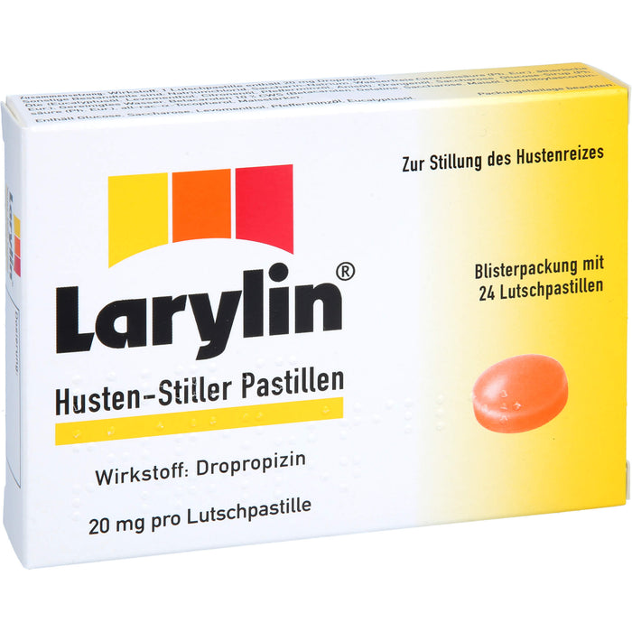 Larylin Husten-Stiller Pastillen, 24 St. Tabletten