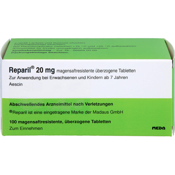 Reparil Dragees, 100 St. Tabletten