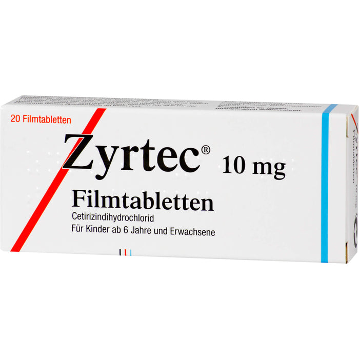 ZYRTEC Filmtabletten Antiallergikum, 20 St. Tabletten