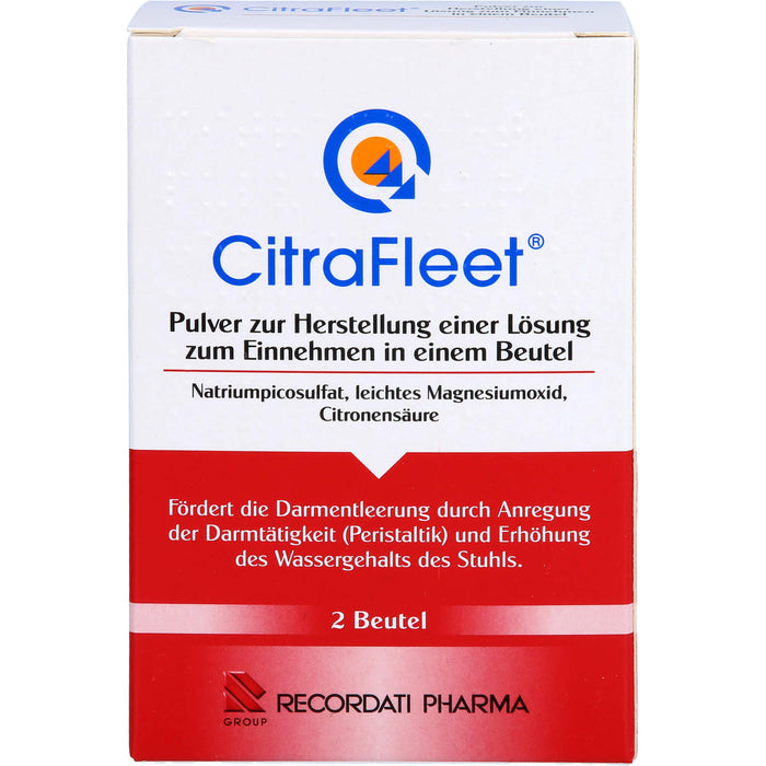 CitraFleet Beutel fördert die Darmentleerung, 2 St. Beutel