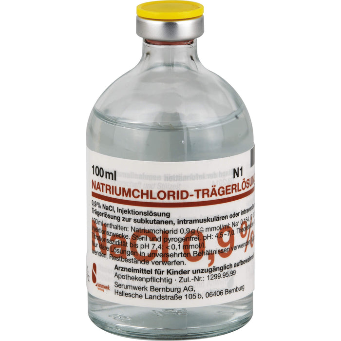 Natriumchlorid Trägerlösung Bernburg Injektionslösung, 100 ml Lösung