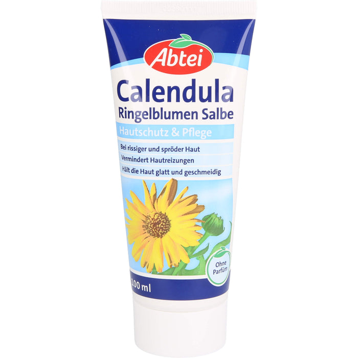 Abtei Calendula Ringelblumen Salbe Hautschutz & Pflege, 100 ml Salbe