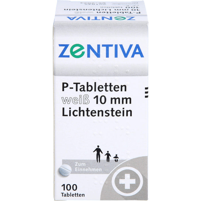Winthrop P-Tabletten weiß 10 mm Lichtenstein, 100 St. Tabletten