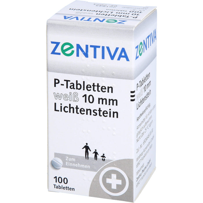 Winthrop P-Tabletten weiß 10 mm Lichtenstein, 100 St. Tabletten