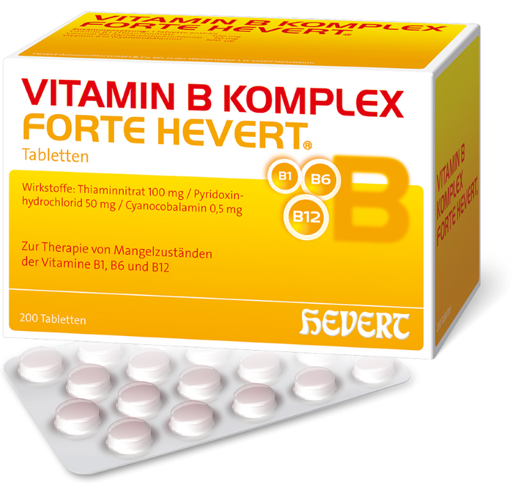 Vitamin B Komplex forte Hevert Tabletten, 200 St. Tabletten