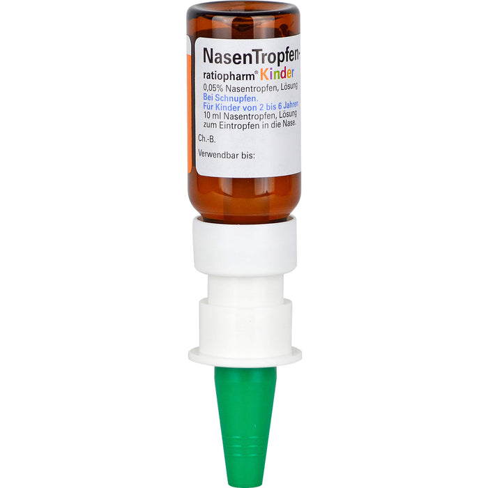 NasenTropfen-ratiopharm Kinder, 10 ml Lösung