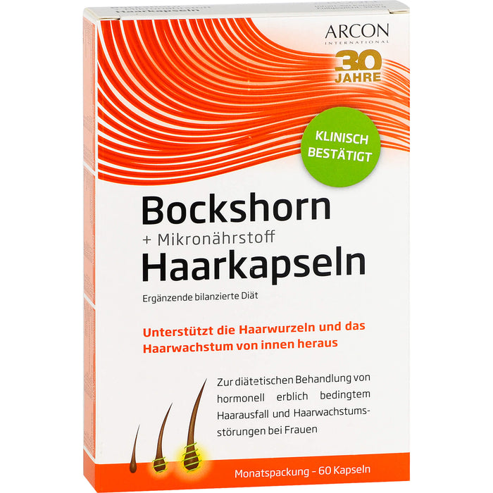 Arcon Bockshorn + Mikronährstoff Haarkapseln, 60 St. Kapseln