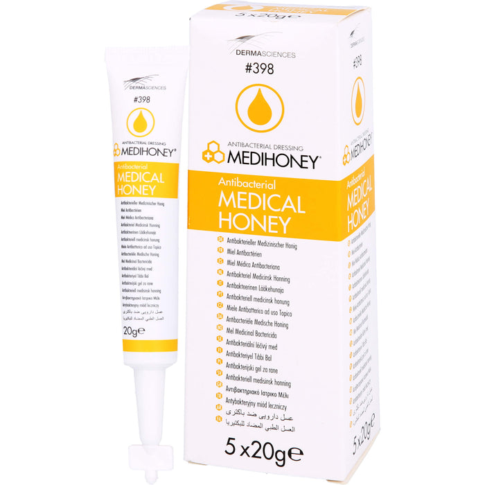 MEDIHONEY antibakterieller medizinischer Honig, 100 g Gel