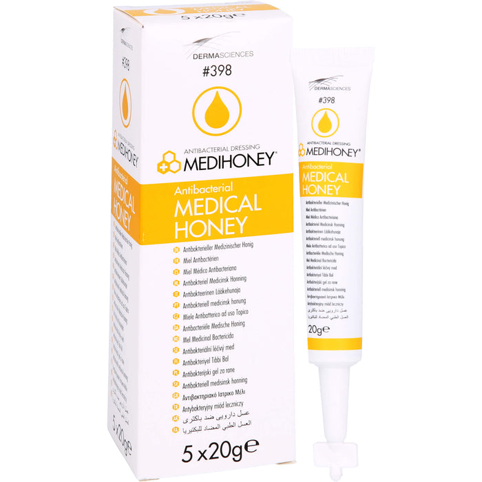 MEDIHONEY antibakterieller medizinischer Honig, 100 g Gel