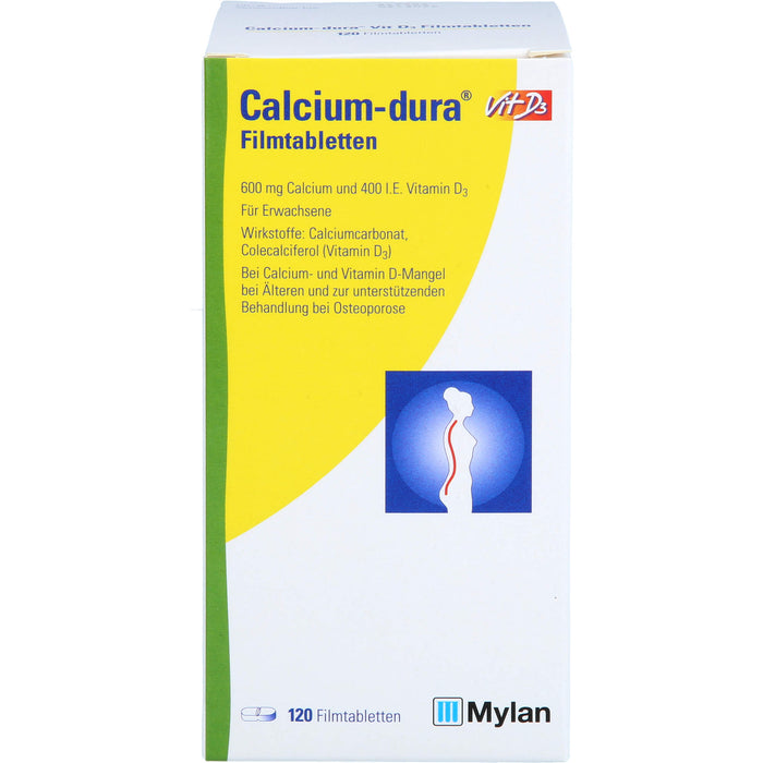 Calcium-dura Vit D3 Filmtabletten, 120 St FTA