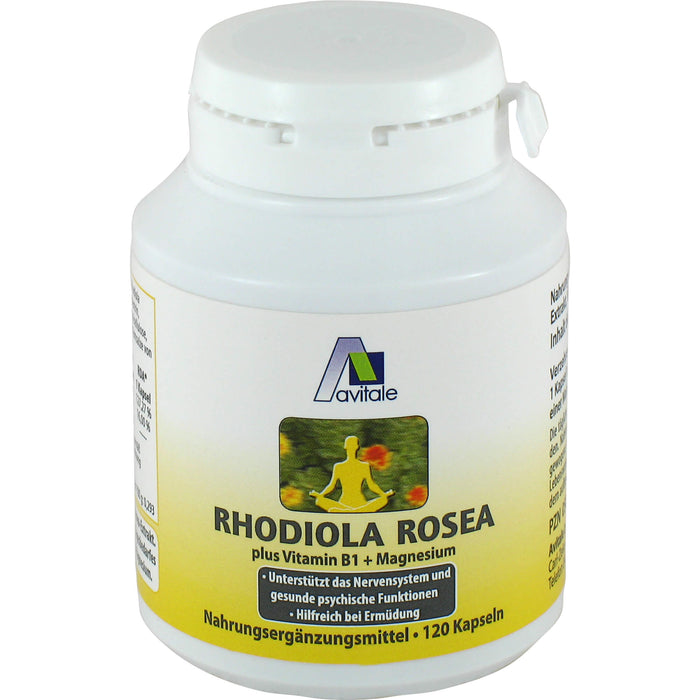 Rhodiola Rosea 200mg Vegi Kapseln, 120 St KAP