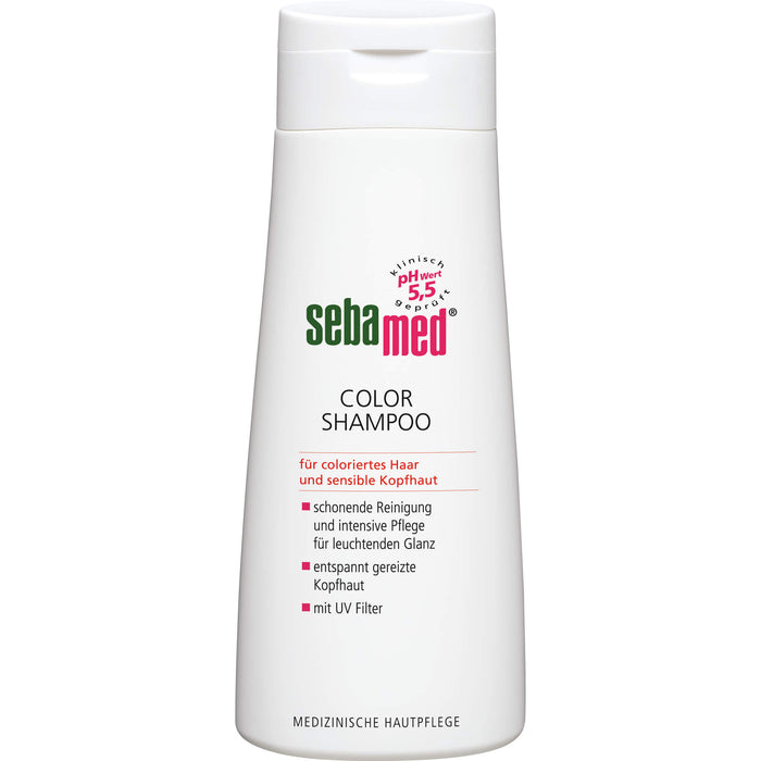 sebamed Color Shampoo für koloriertes Haar und sensible Kopfhaut, 200 ml Shampoo