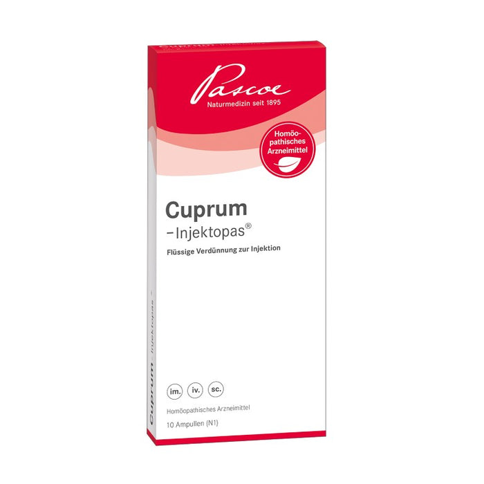 Cuprum-Injektopas Amp., 10 ml Lösung