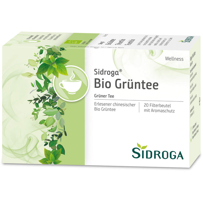 Sidroga Wellness Grüntee, 20X1.7 g TEE