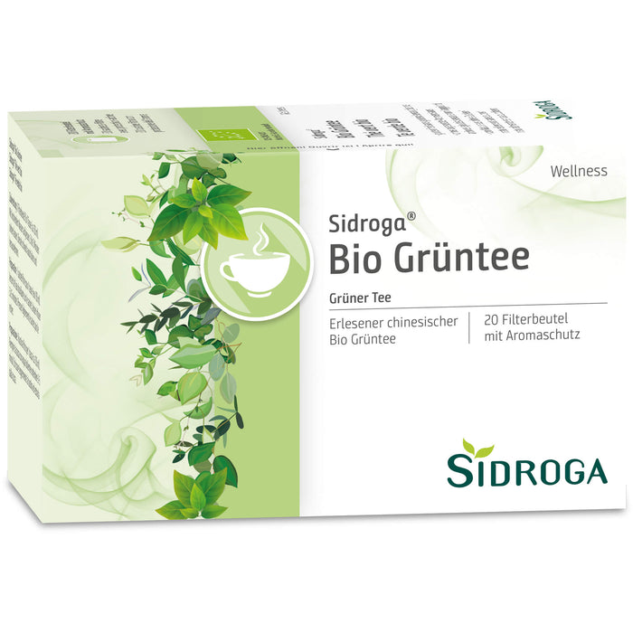 Sidroga Wellness Grüntee, 20X1.7 g TEE