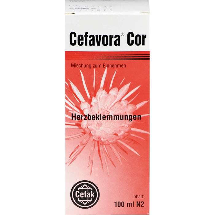 Cefavora Cor Mischung bei Herzbeklemmungen, 100 ml Lösung