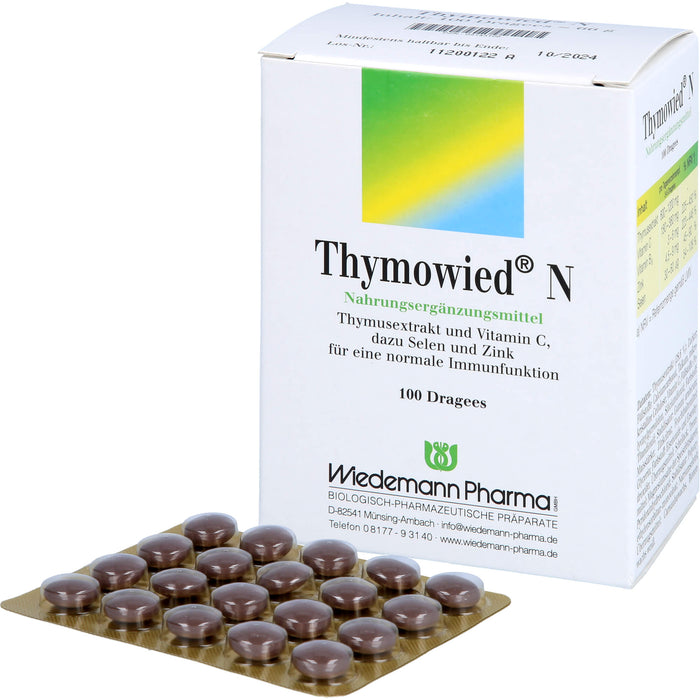 Thymowied N Dragees, 100 St. Tabletten
