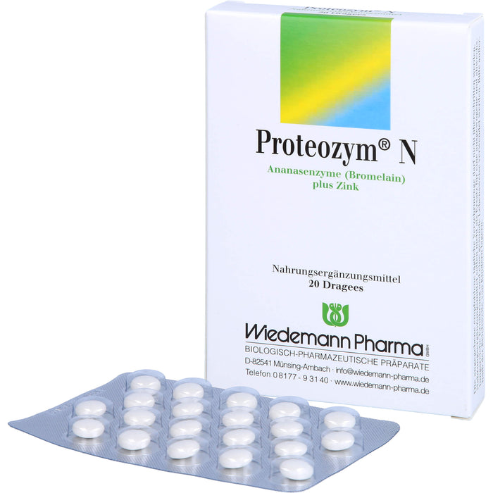 Proteozym N Dragées, 20 St. Tabletten