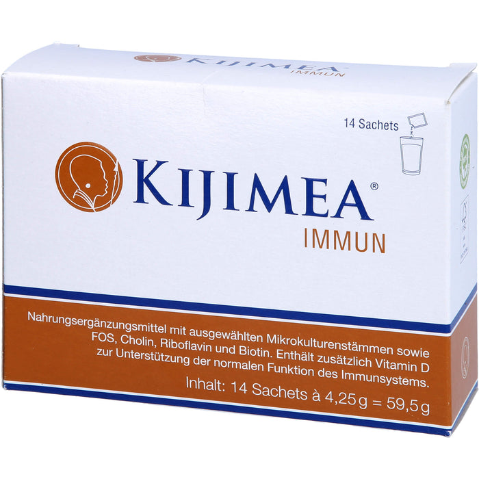 Kijimea Immun Pulver bei Grippe und grippalen Symptomen, 14 St. Beutel