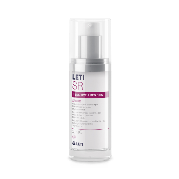 LETI SR Anti-Rötungen Serum - Hochkonzentriertes Serum zur Hautberuhigung bei sensibler oder geröteter Haut, 30 ml Lösung