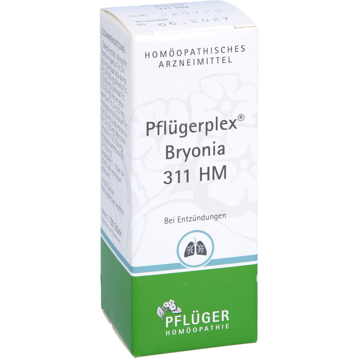 Pflügerplex Bryonia 311 HM Tabletten bei Entzündungen, 100 St. Tabletten